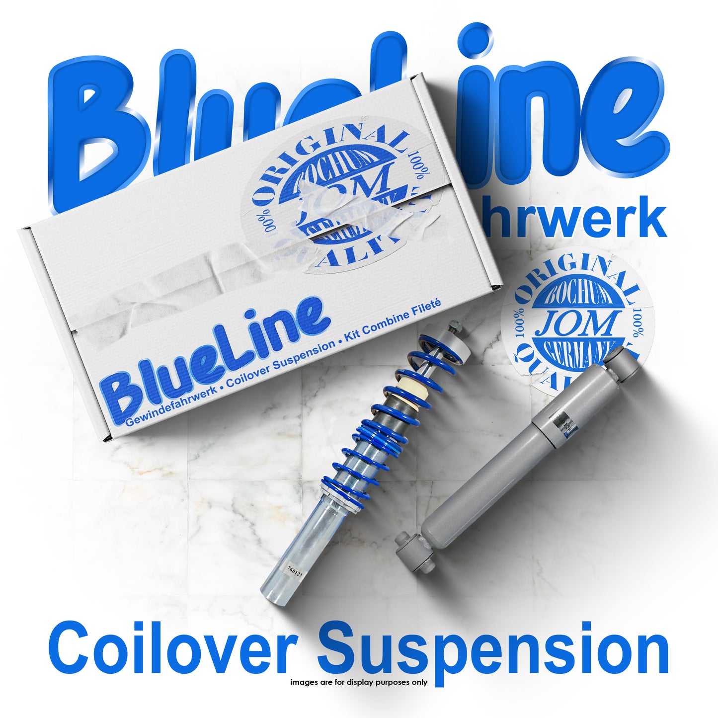 JOM BLUELINE  GOLF MK2 COILOVERS